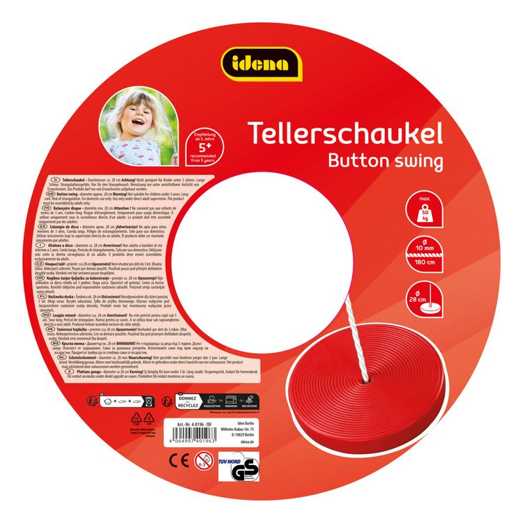 Produktbild: Idena Tellerschaukel &Oslash;28cm
