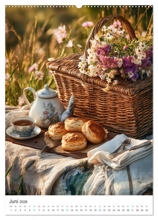 Produktbild: A Cup of Time (Wandkalender 2026 DIN A2 hoch), CALVENDO Monatskalender