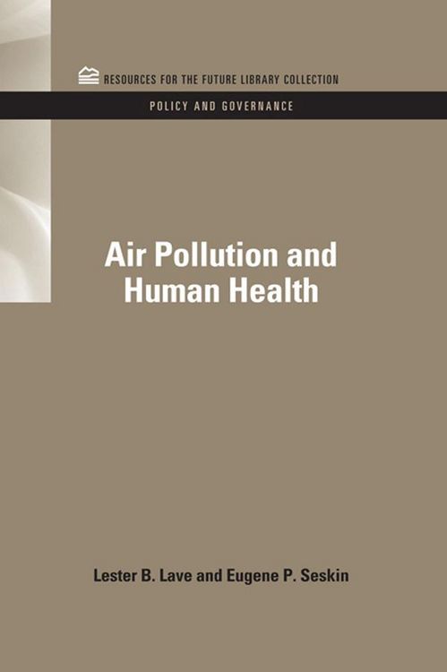 Produktbild: Air Pollution and Human Health