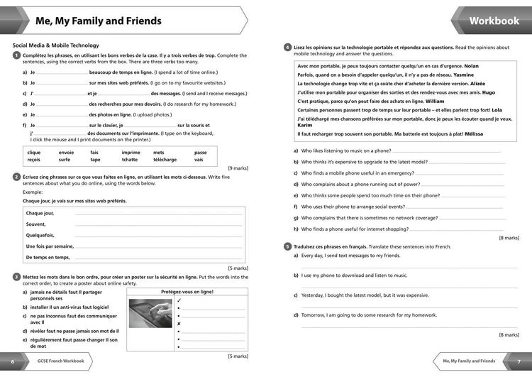Produktbild: WJEC Eduqas GCSE 9-1 English Language and Literature Workbook