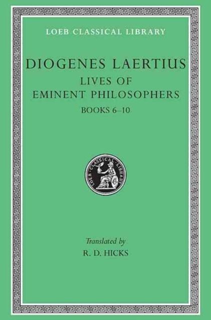 Produktbild: Diogenes Laertius: Lives of Eminent Philosophers, Volume II