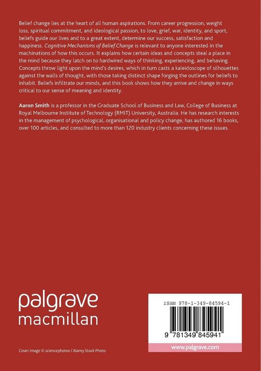 Produktbild: Cognitive Mechanisms of Belief Change