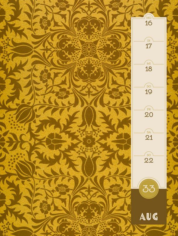 Produktbild: Patterns Wochenplaner Kalender 2027
