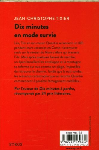 Produktbild: Dix minutes en mode survie