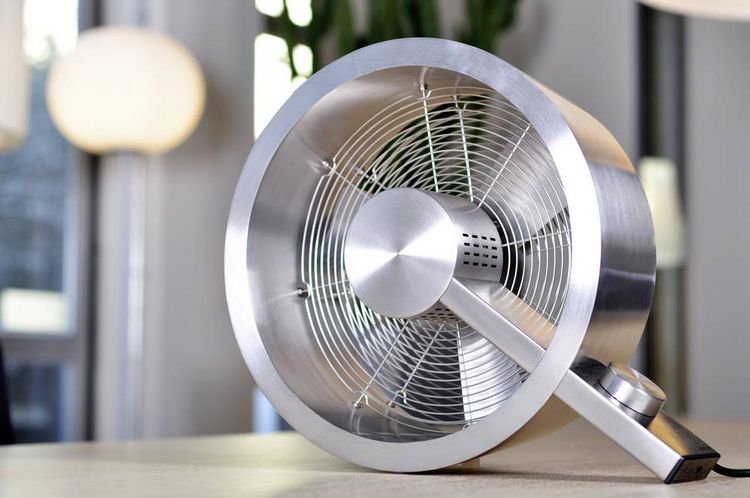 Produktbild: Stadler Form Q Bodenventilator 40W (&Oslash; x H) 43cm x 360mm Metal-brushed