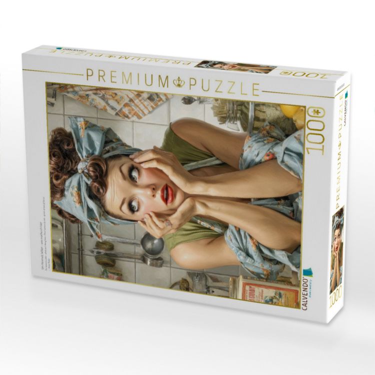 Produktbild: CALVENDO Puzzle Um Himmels Willen - was mache ich hier | 1000 Teile Lege-Gr&ouml;&szlig;e 64x48cm Foto-Puzzle f&uuml;r gl&uuml;ckliche Stunden