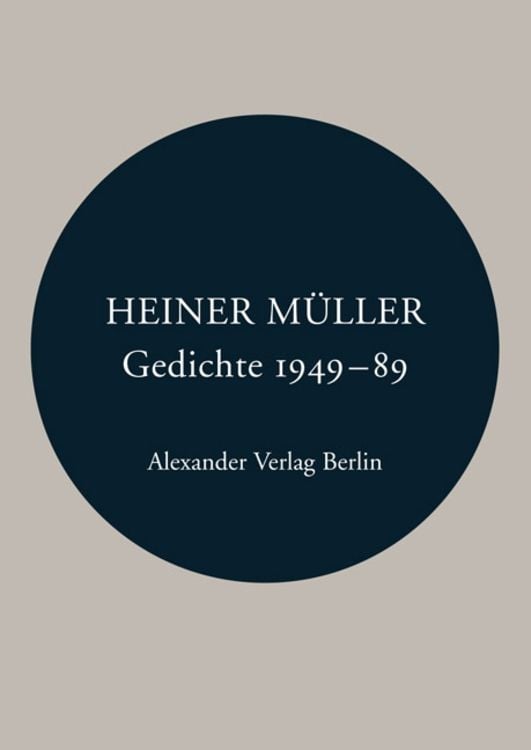 Bild vom Artikel Gedichte 1949-1989 vom Autor Heiner Müller
