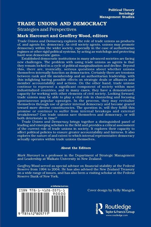 Produktbild: Trade Unions and Democracy