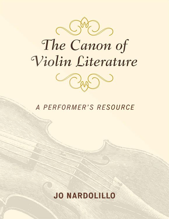 Produktbild: The Canon of Violin Literature