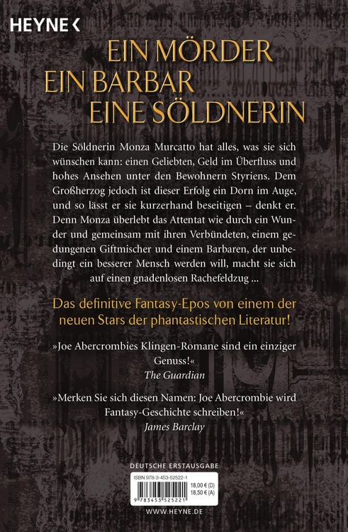 Produktbild: Racheklingen / Klingen-Romane Band 4