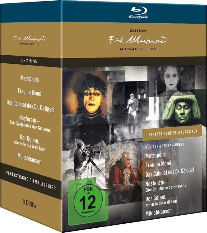 Produktbild: Fantastische Filmklassiker - F. W. Murnau - Edition [8 BRs]