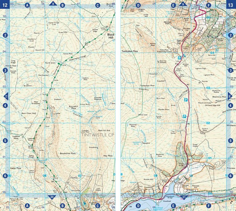 Produktbild: PEAK DISTRICT_A-Z ADVENTURE PB