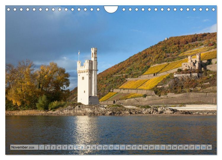 Produktbild: Romantisches Rheintal (Wandkalender 2026 DIN A4 quer), CALVENDO Monatskalender