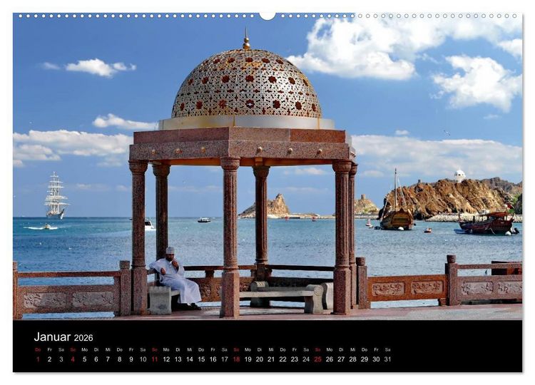 Produktbild: Farben des Orients (Wandkalender 2026 DIN A2 quer), CALVENDO Monatskalender