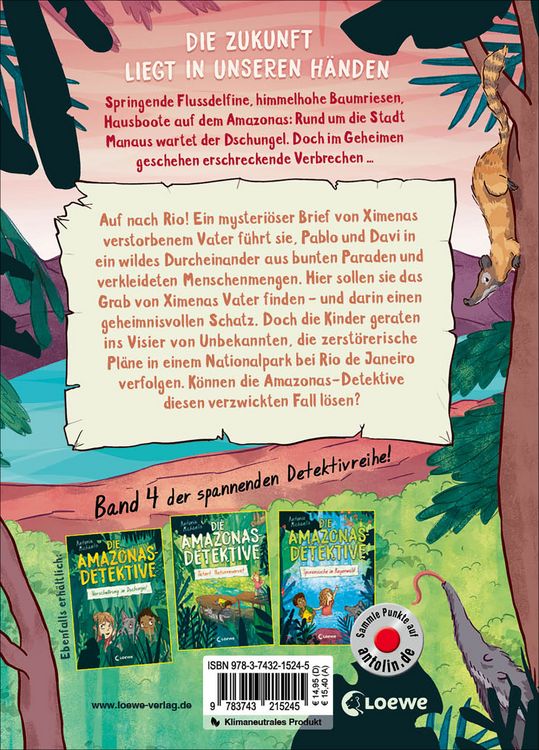 Produktbild: Die Amazonas-Detektive (Band 4) - Ermittlungen im Nationalpark