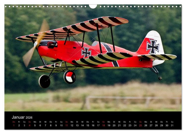 Produktbild: Dies und das vom Modellflugplatz (Wandkalender 2026 DIN A3 quer), CALVENDO Monatskalender