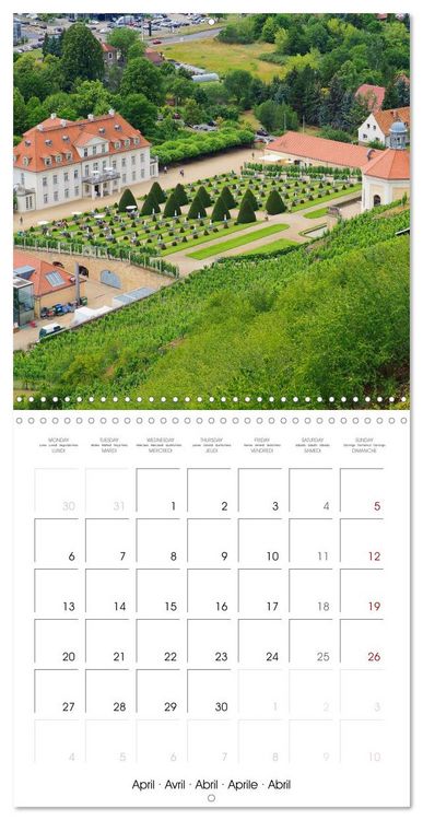 Produktbild: Saxony's rural idyll (Wall Calendar 2026 12 &times; 12 Inch) CALVENDO 12 Month Wall Calendar