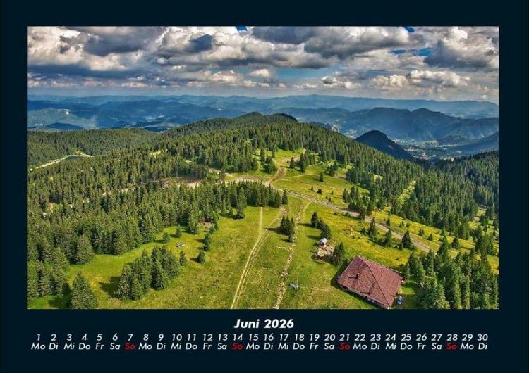 Produktbild: Landschaftskalender 2026 Fotokalender DIN A4