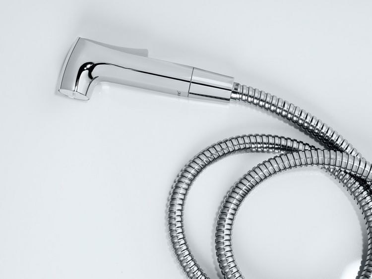 Produktbild: Bidet-Set Watersaving, inkl. Handbrause, Schlauch & Wandhalterung