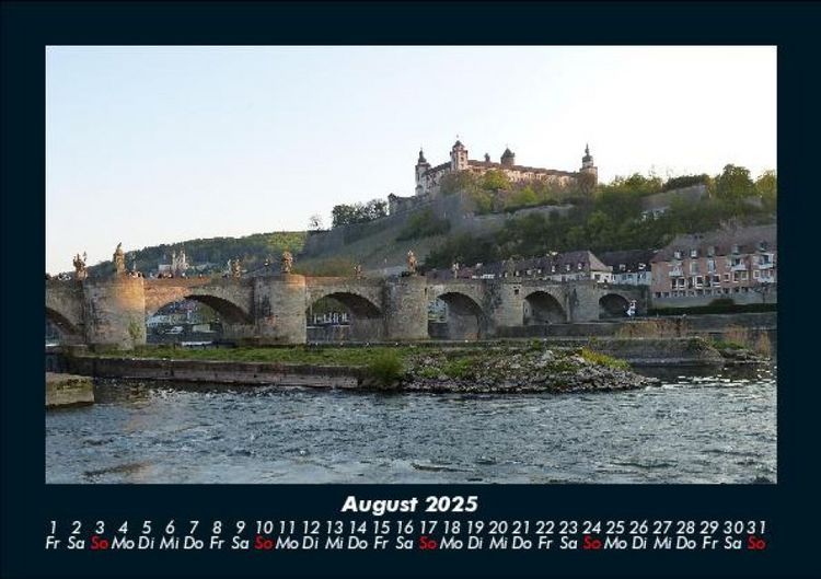 Produktbild: St&auml;dte aus Bayern 2025 Fotokalender DIN A5