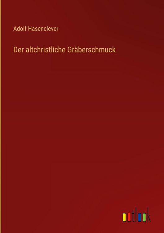 Produktbild: Der altchristliche Gr&auml;berschmuck