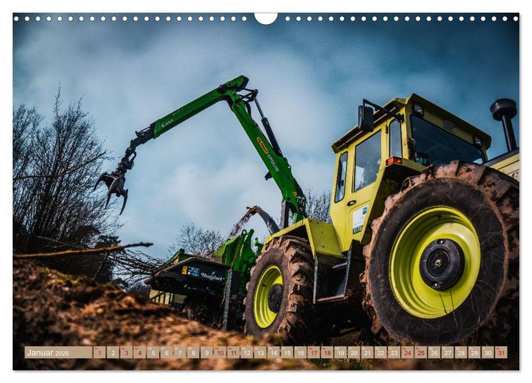 Produktbild: Moderne Landtechnik (Wandkalender 2026 DIN A3 quer), CALVENDO Monatskalender
