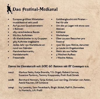 Produktbild: Wir sind die Bunten. Erlebnisse auf dem Festival-Mediaval