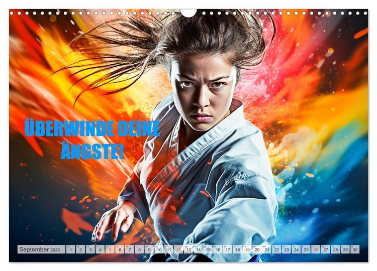 Produktbild: Judo und Motivation (Wandkalender 2026 DIN A3 quer), CALVENDO Monatskalender