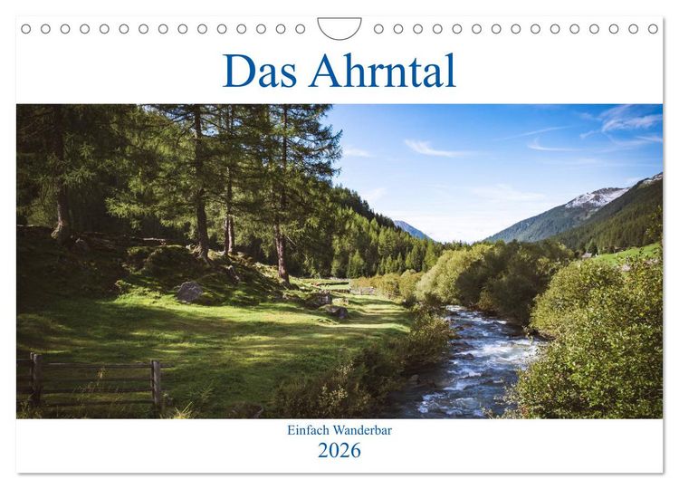 Produktbild: Das Ahrntal (Wandkalender 2026 DIN A4 quer), CALVENDO Monatskalender