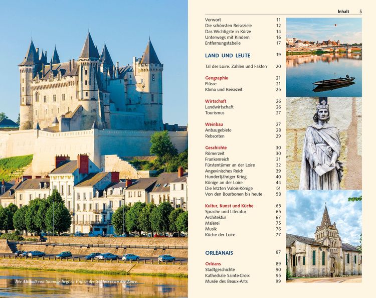 Produktbild: TRESCHER Reiseführer Schlösser der Loire