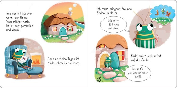Produktbild: K&auml;fergeschichten: Karlo K&auml;fer w&uuml;nscht sich einen Freund