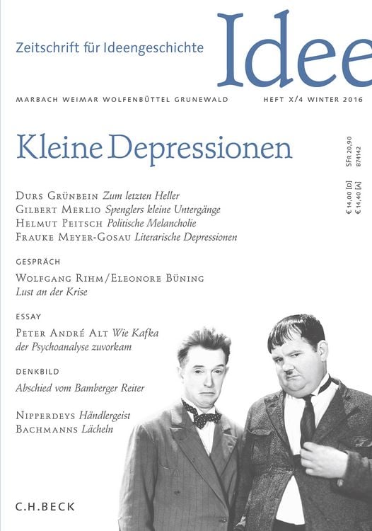 Produktbild: Zeitschrift f&uuml;r Ideengeschichte Heft X/4 Winter 2016