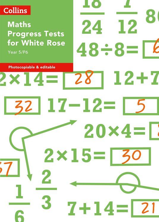 Produktbild: Year 5/P6 Maths Progress Tests for White Rose