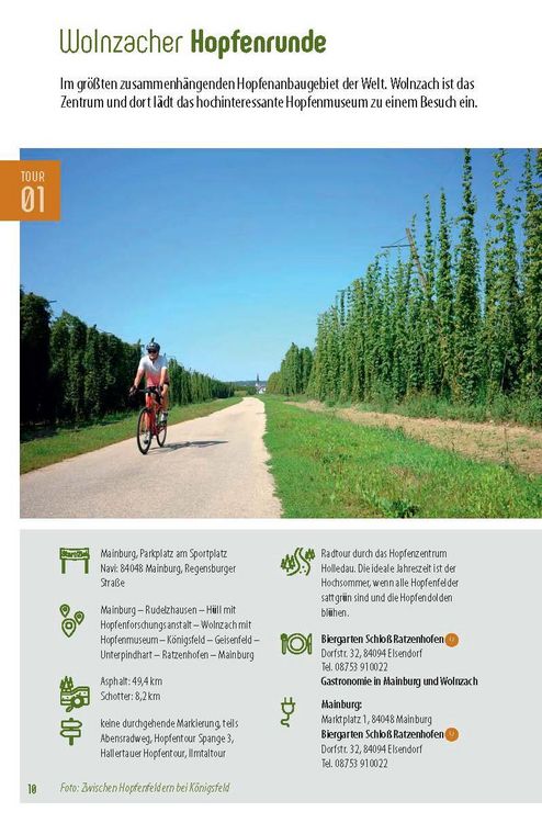 Produktbild: Genussradeln Bayerisches Donau-Isar-H&uuml;gelland