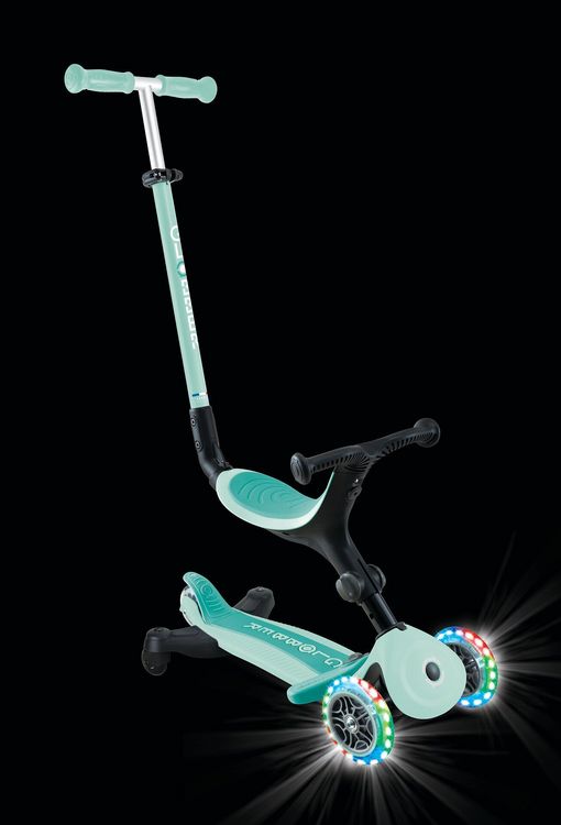 Produktbild: GLOBBER GO-UP ACTIVE LIGHTS 360 mint, mit Leuchtrollen