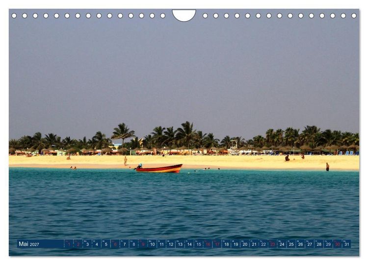 Produktbild: SAL - Kapverdische Insel (Wandkalender 2027 DIN A4 quer), CALVENDO Monatskalender