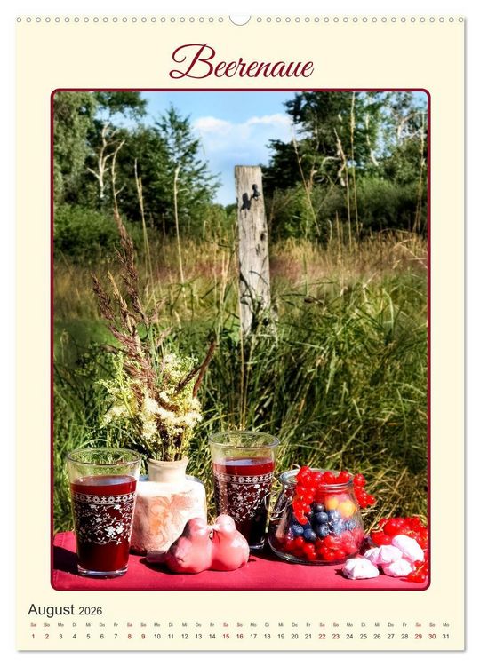Produktbild: Aus Liebe: Picknick f&uuml;r Zwei (Wandkalender 2026 DIN A2 hoch), CALVENDO Monatskalender