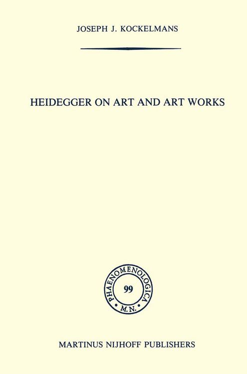 Produktbild: Heidegger on Art and Art Works