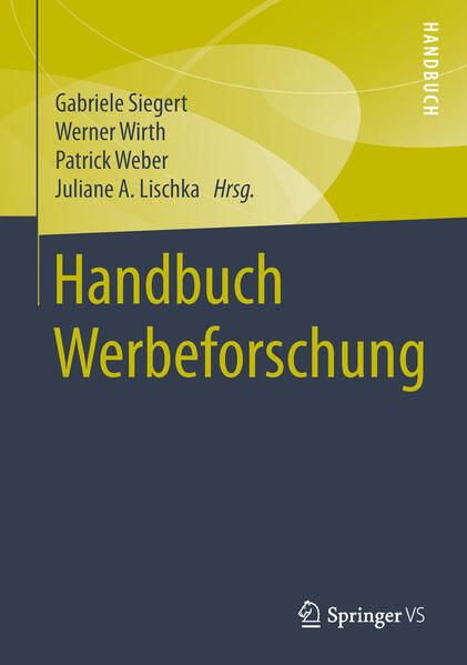 Produktbild: Handbuch Werbeforschung