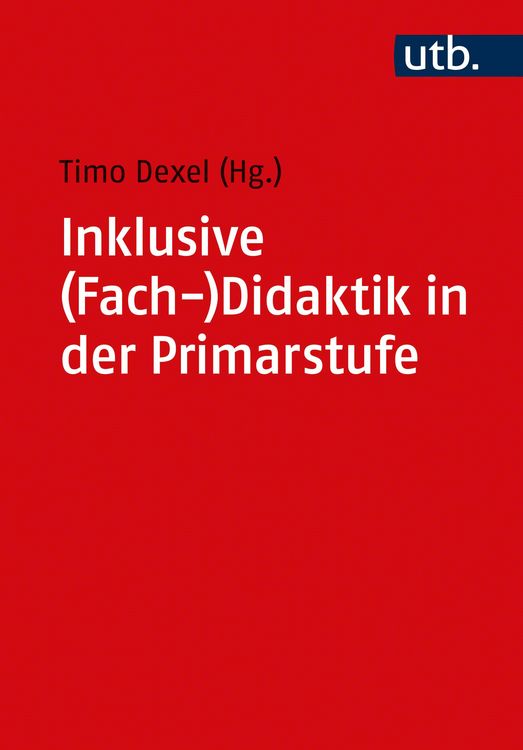 Produktbild: Inklusive (Fach-)Didaktik in der Primarstufe