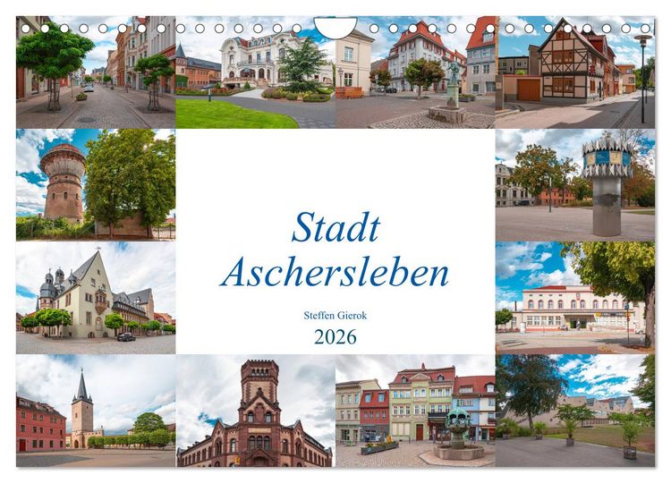 Produktbild: Stadt Aschersleben (Wandkalender 2026 DIN A4 quer), CALVENDO Monatskalender