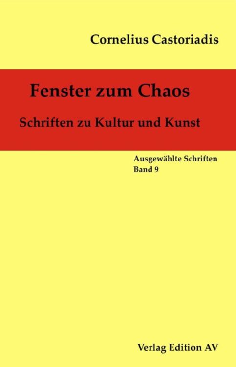 Produktbild: Fenster zum Chaos
