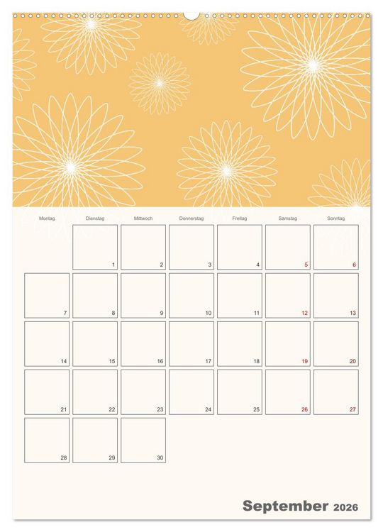 Produktbild: Der gro&szlig;e Jahresplaner zum Selbstgestalten (Wandkalender 2026 DIN A2 hoch), CALVENDO Monatskalender