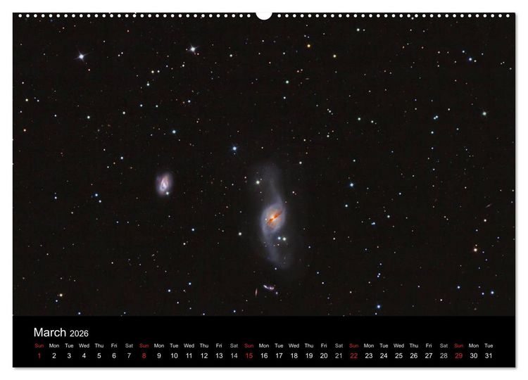 Produktbild: Deepsky (High Quality Premium Wall Calendar 2026 DIN A2 landscape),CALVENDO 12 Month Wall Calendar