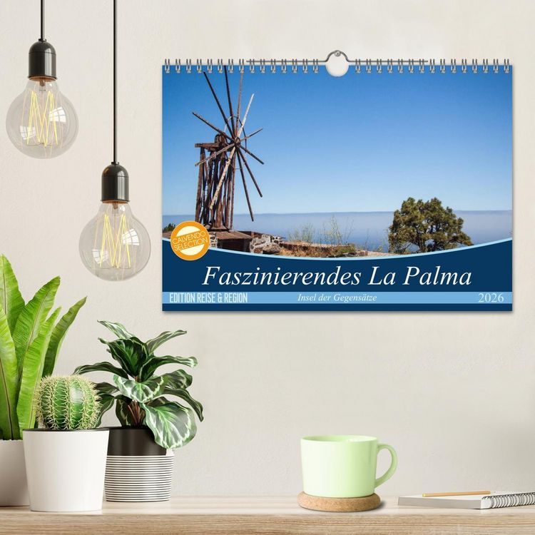 Produktbild: Faszinierendes La Palma (Wandkalender 2026 DIN A4 quer), CALVENDO Monatskalender