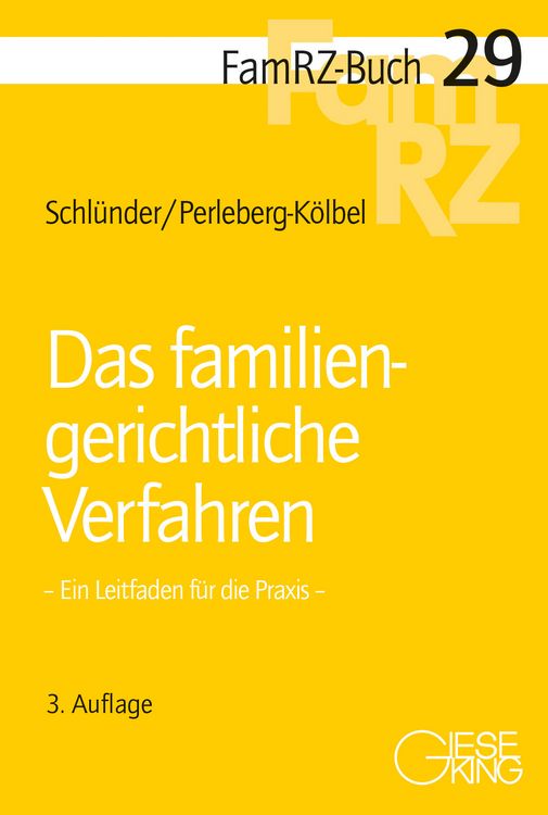 Produktbild: Das familiengerichtliche Verfahren
