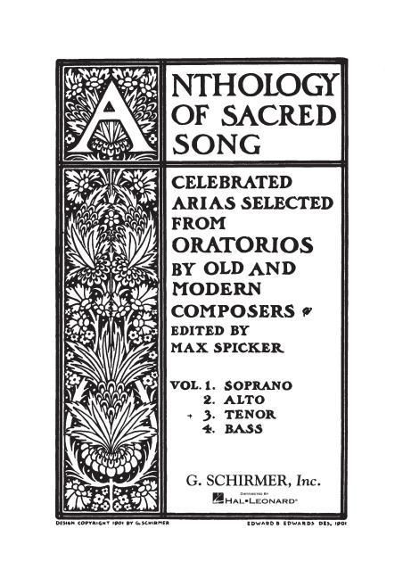 Produktbild: Anthology of Sacred Song - Volume 3