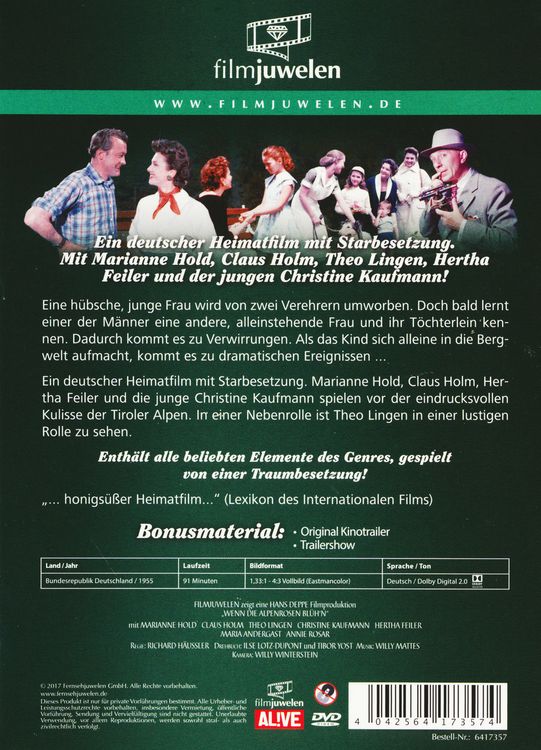 Produktbild: Wenn die Alpenrosen bl&uuml;hen - filmjuwelen