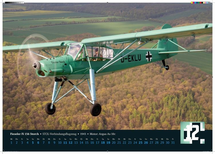 Produktbild: Klassiker der Luftfahrt Kalender 2027