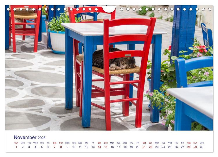 Produktbild: Kos Island - The Island of Hippocrates (Wall Calendar 2026 DIN A4 landscape), CALVENDO 12 Month Wall Calendar